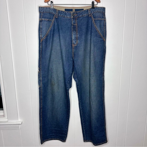 Marithe Francois Girbaud Wide Leg Baggy Jeans - Picture 1 of 12